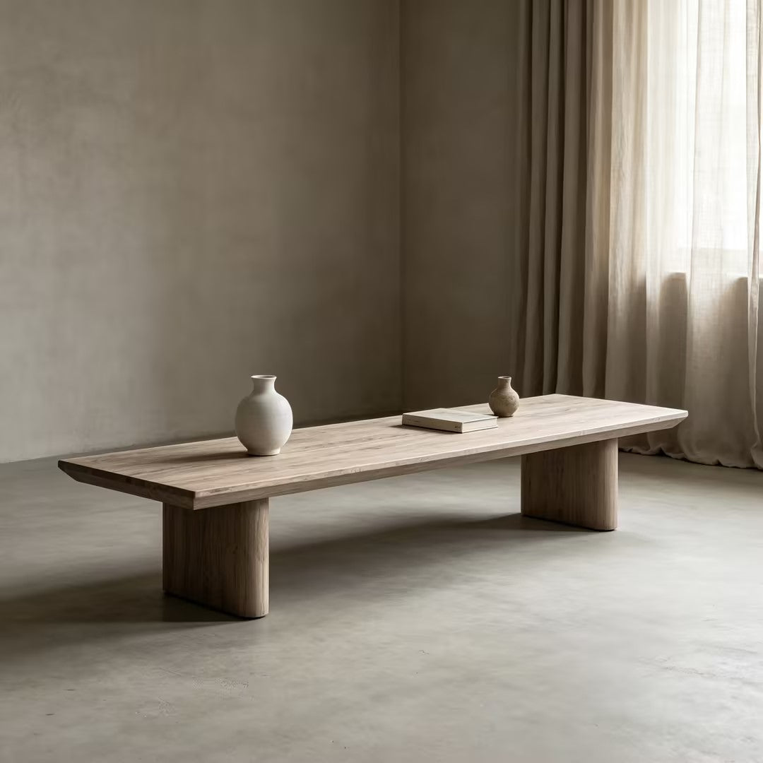 Balmain Teak Rectangular Coffee Table