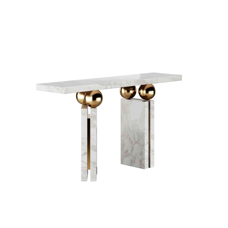 Modern Brutalist Console Table by Vintara Design