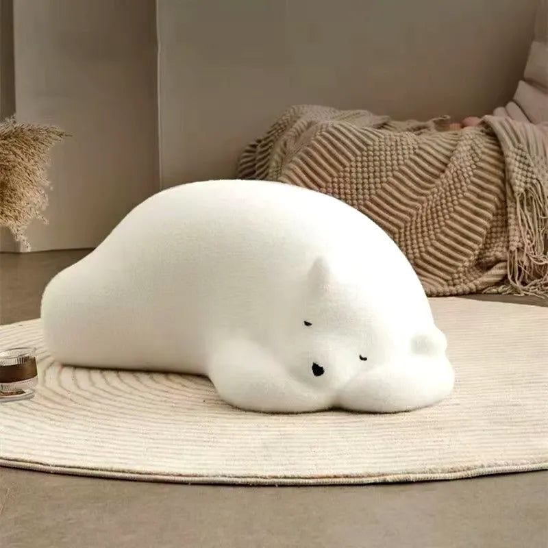 Resting Bear Ottoman by Vintara Design