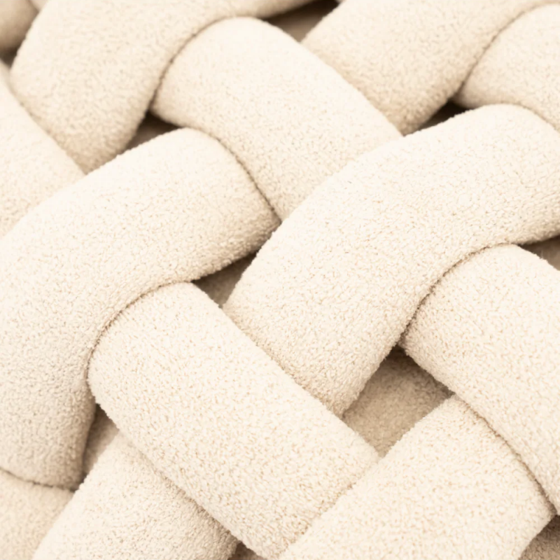 Chunky Woven Stool by Vintara Design