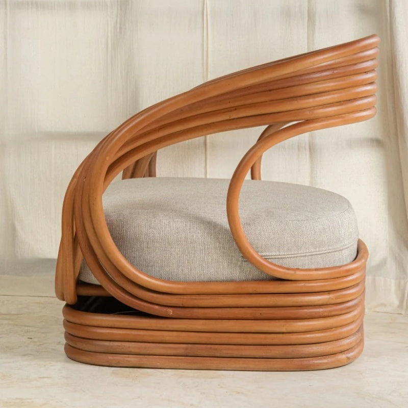Olga Rattan Armchair by Vintara Design