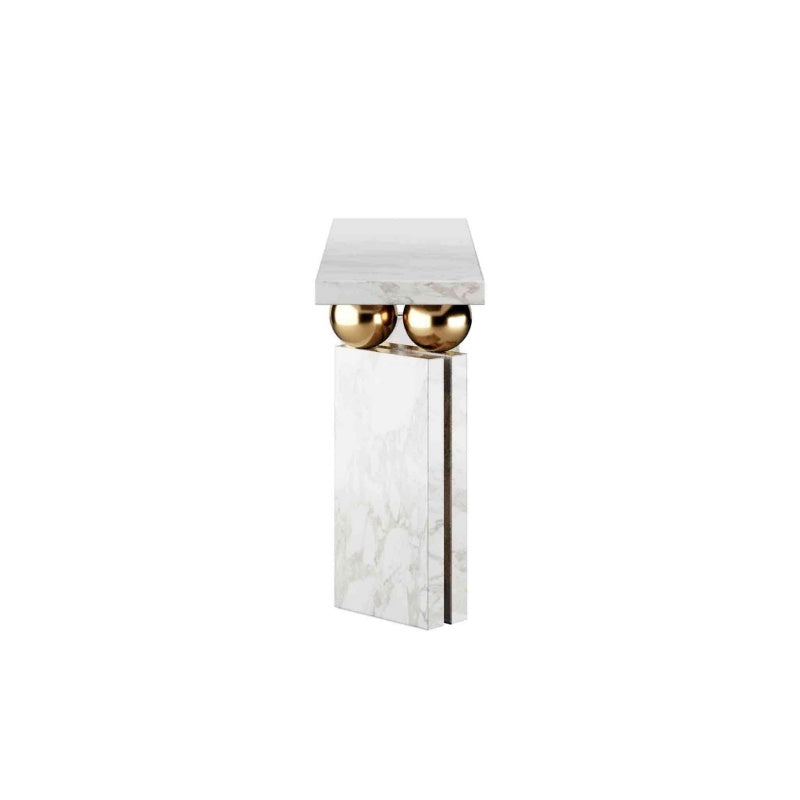 Modern Brutalist Console Table by Vintara Design