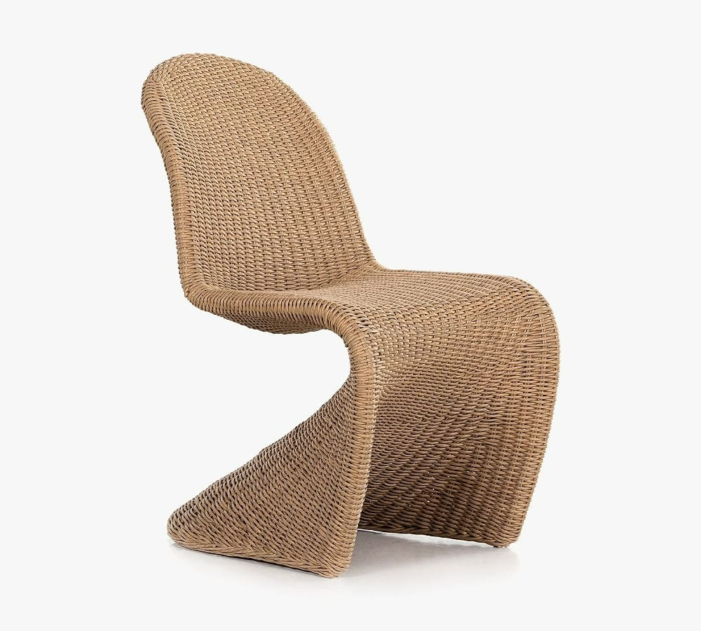 Encinitas Wicker Dining Chair by Vintara Design