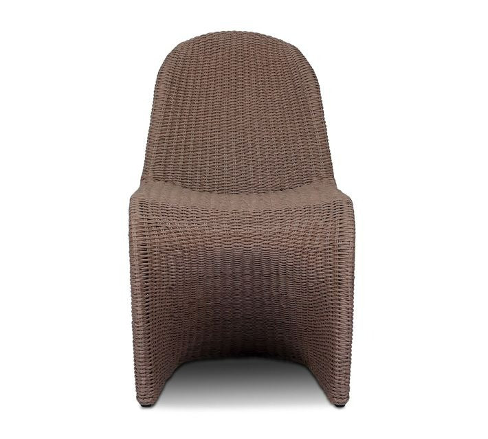 Encinitas Wicker Dining Chair by Vintara Design