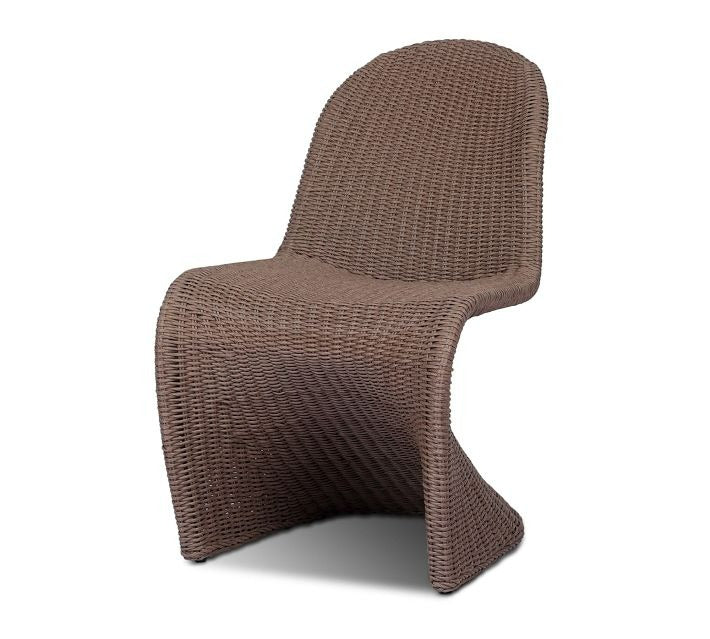 Encinitas Wicker Dining Chair by Vintara Design