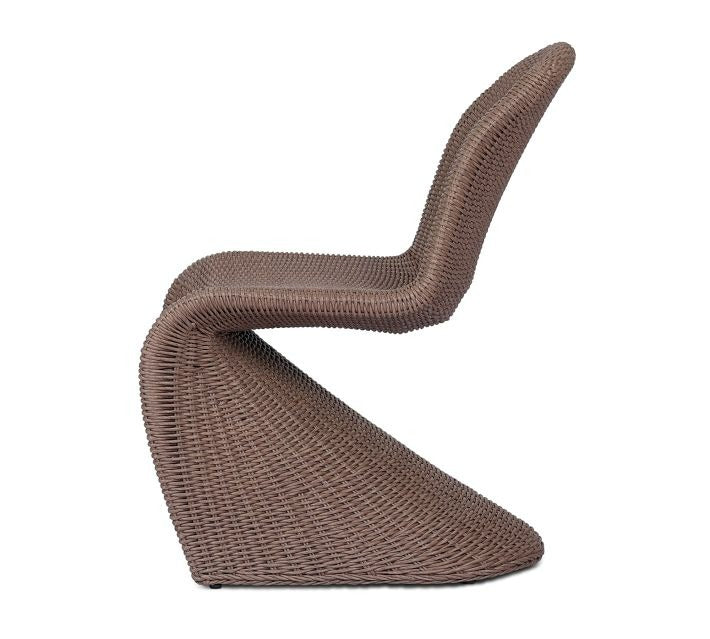Encinitas Wicker Dining Chair by Vintara Design