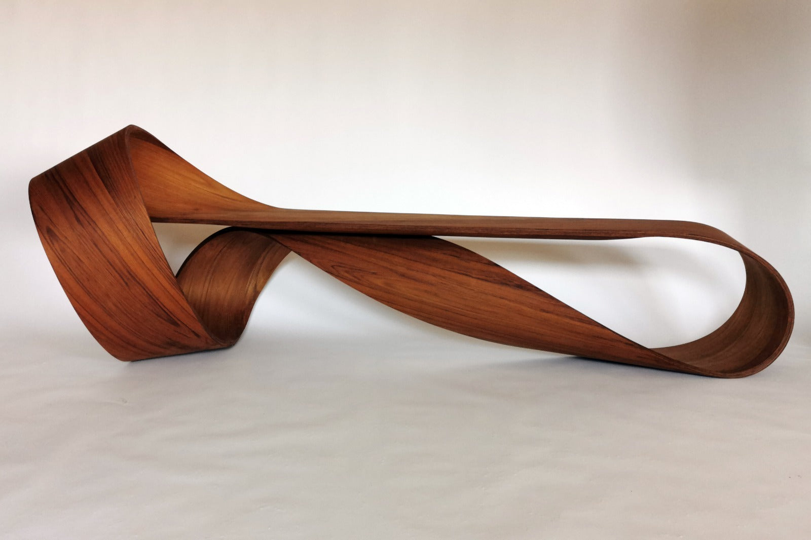 Möbius Teak Bench by Vintara Design