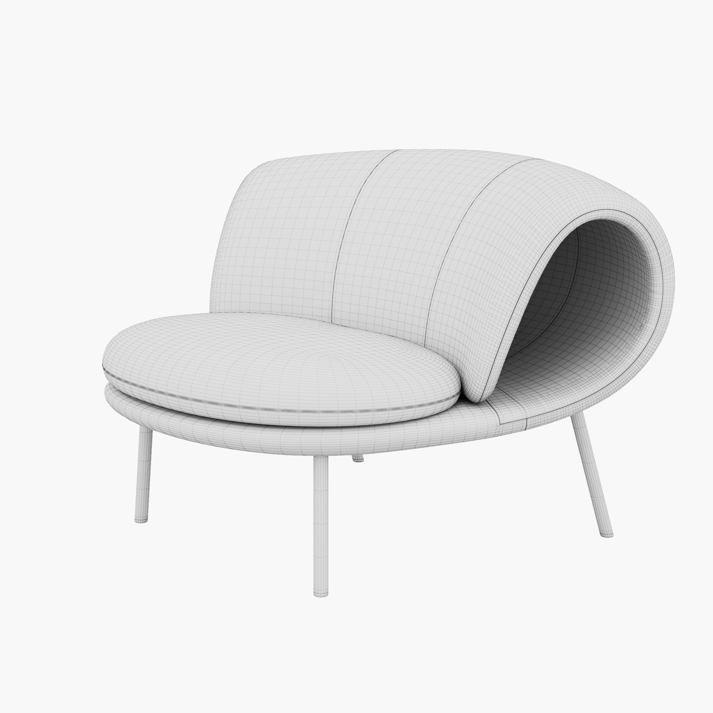Maki Easy Armchair by Vintara Design