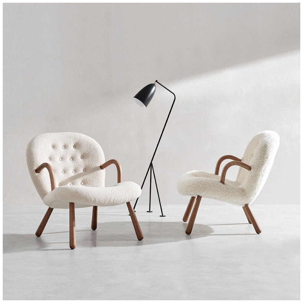 Modern Arctander Clam Back Chair - Add Elegance to Your Space