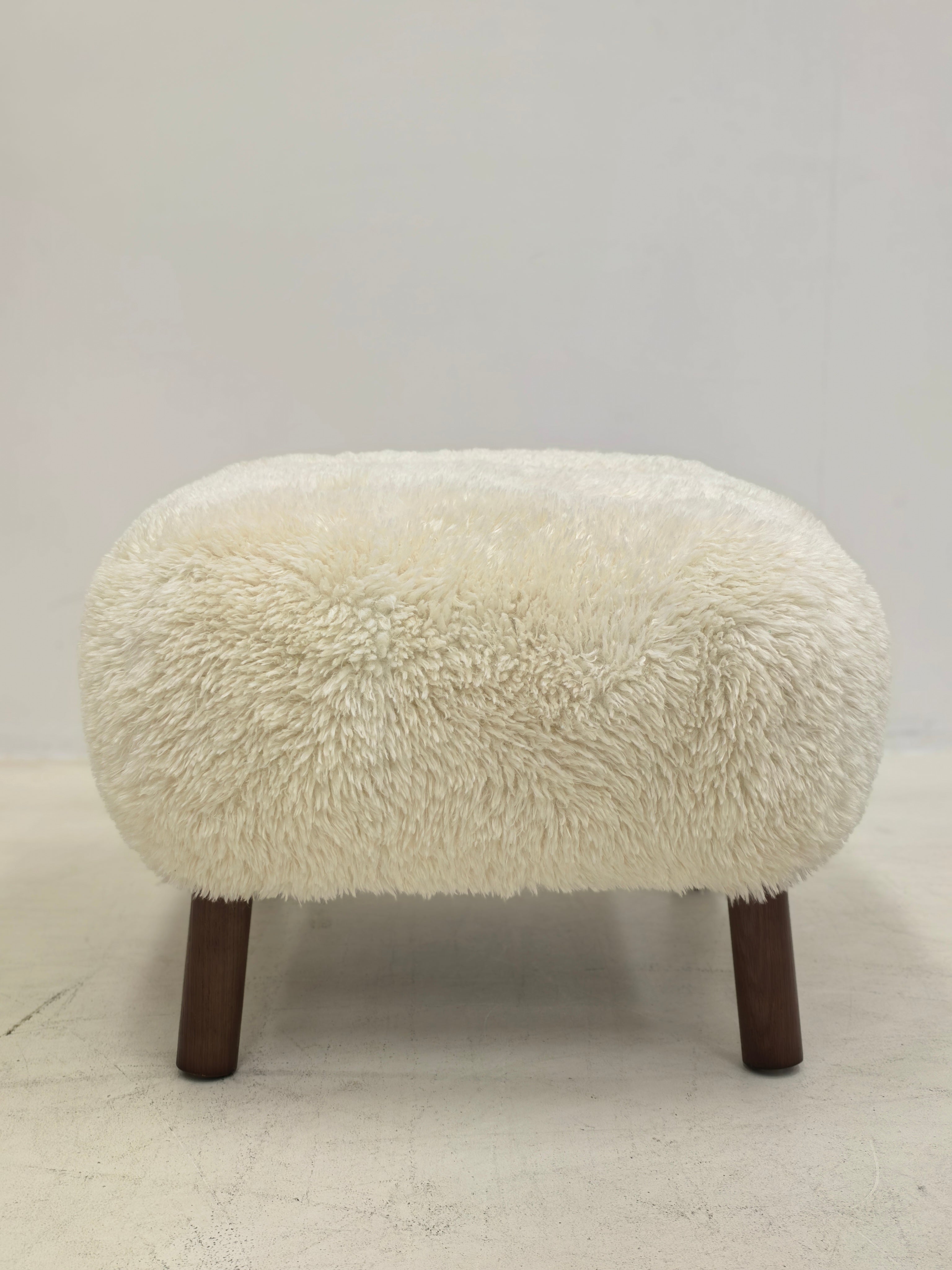 Petra Chair, Natural Luxe Sheepskin