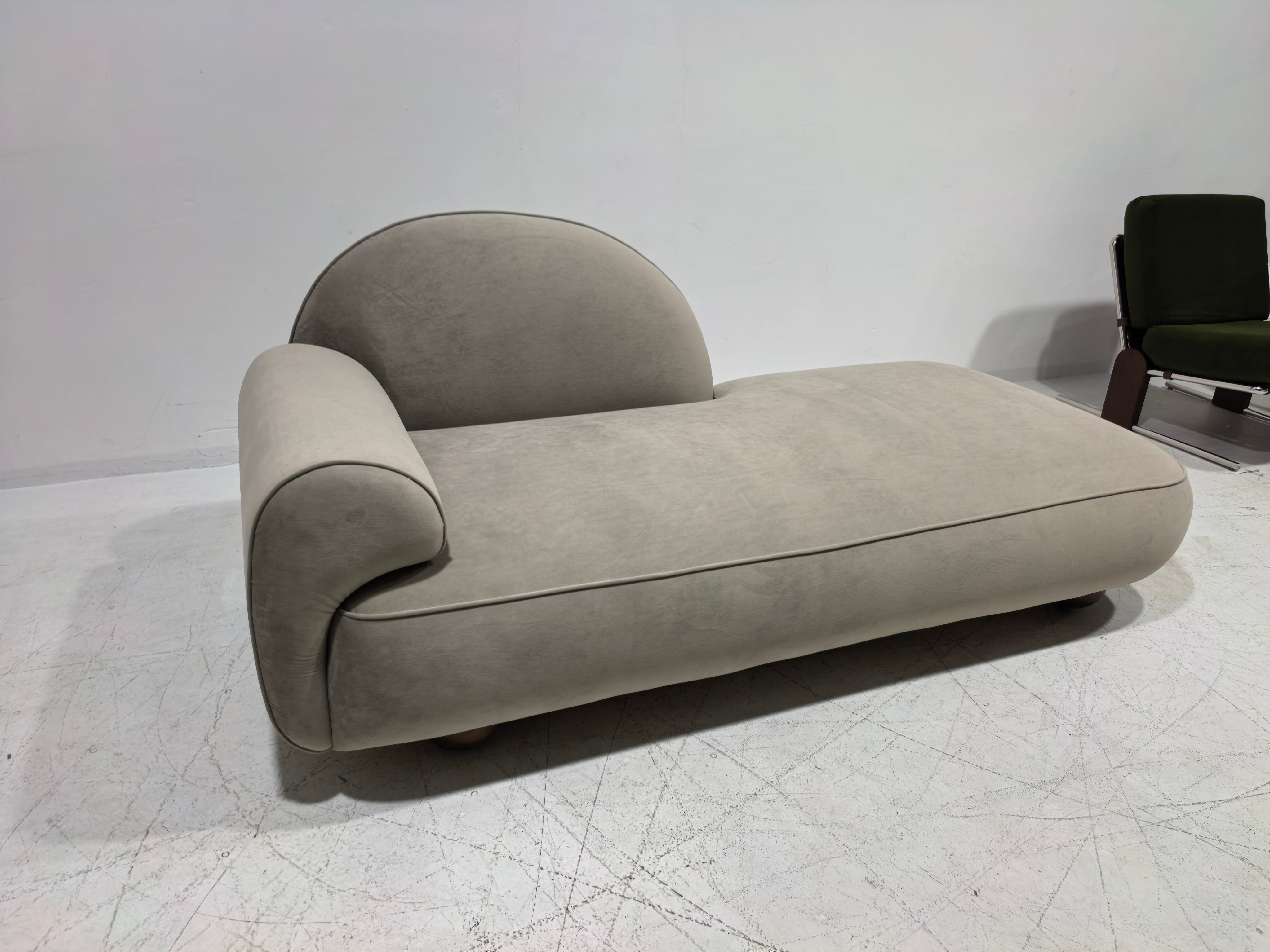 High elastic sponge flannelette recliner CYPRESS CHAISE LOUNGE