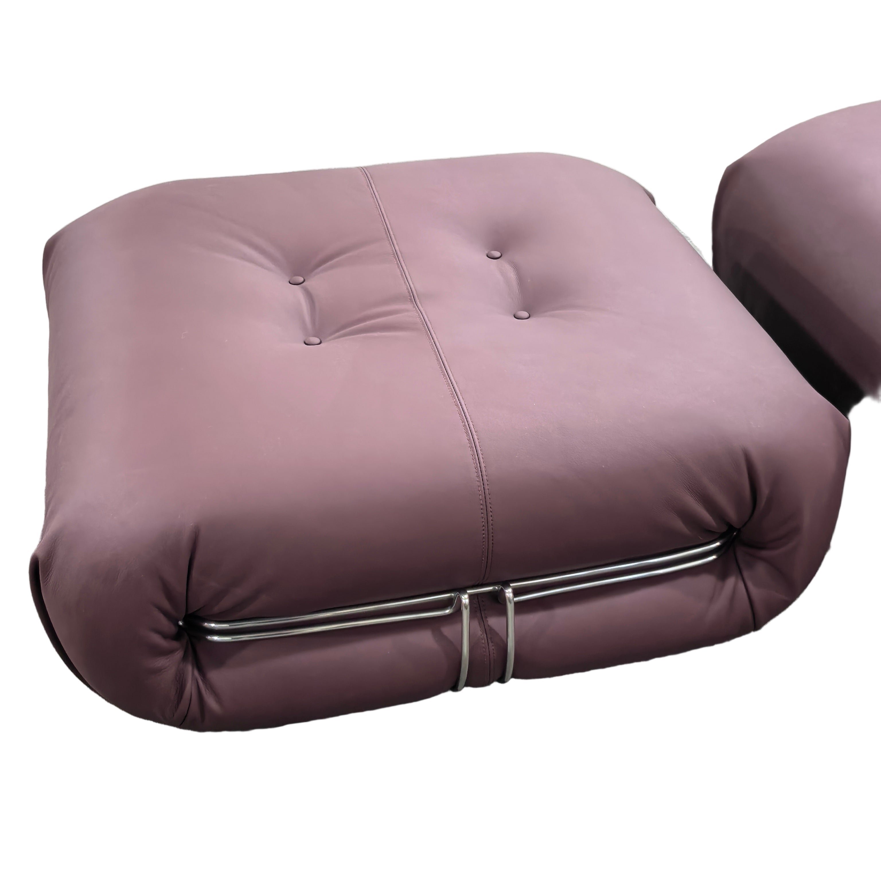 Soriana Sofa Ottoman - Modern Living Room Footstool | Vintara Design