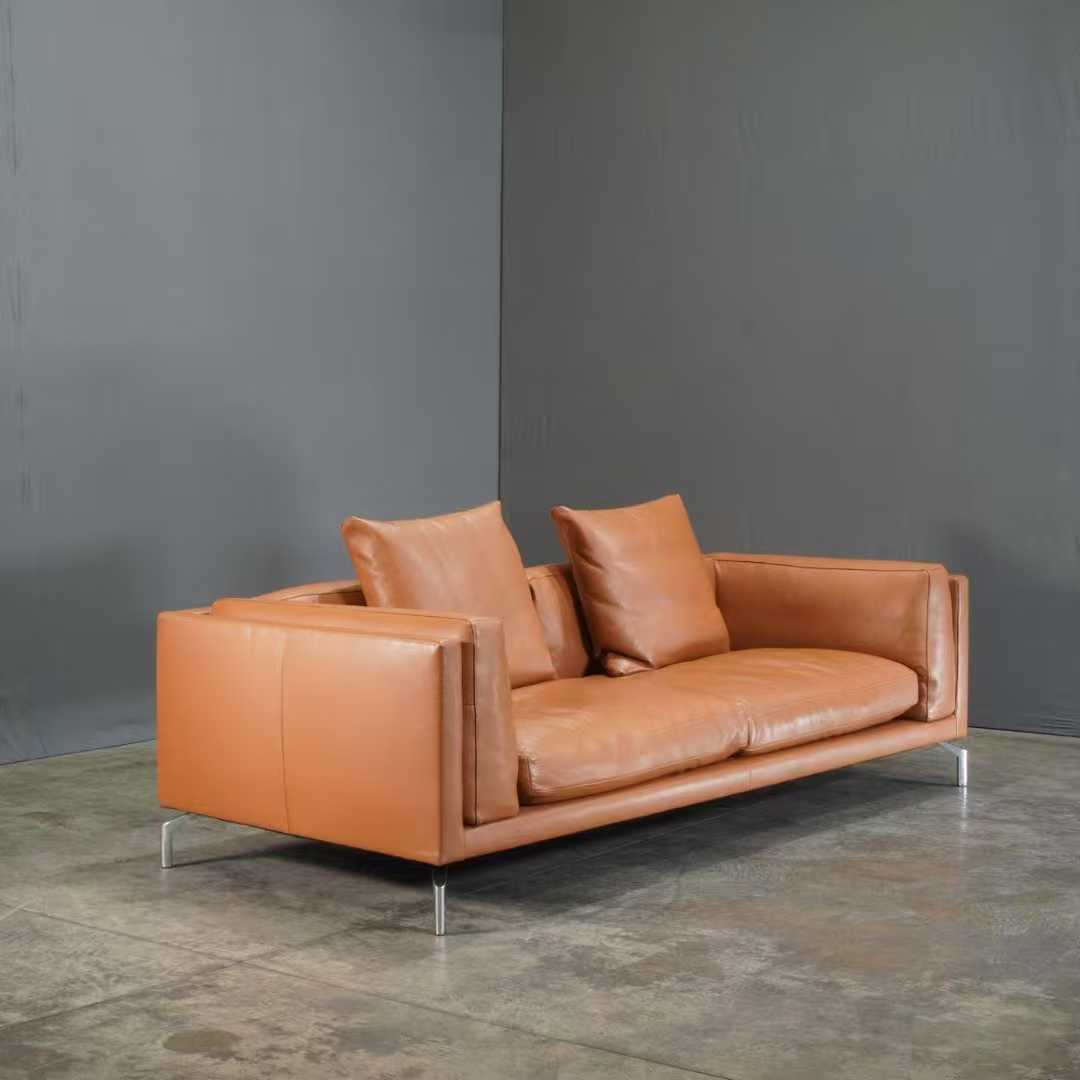 Siegfrid Leather Sofa