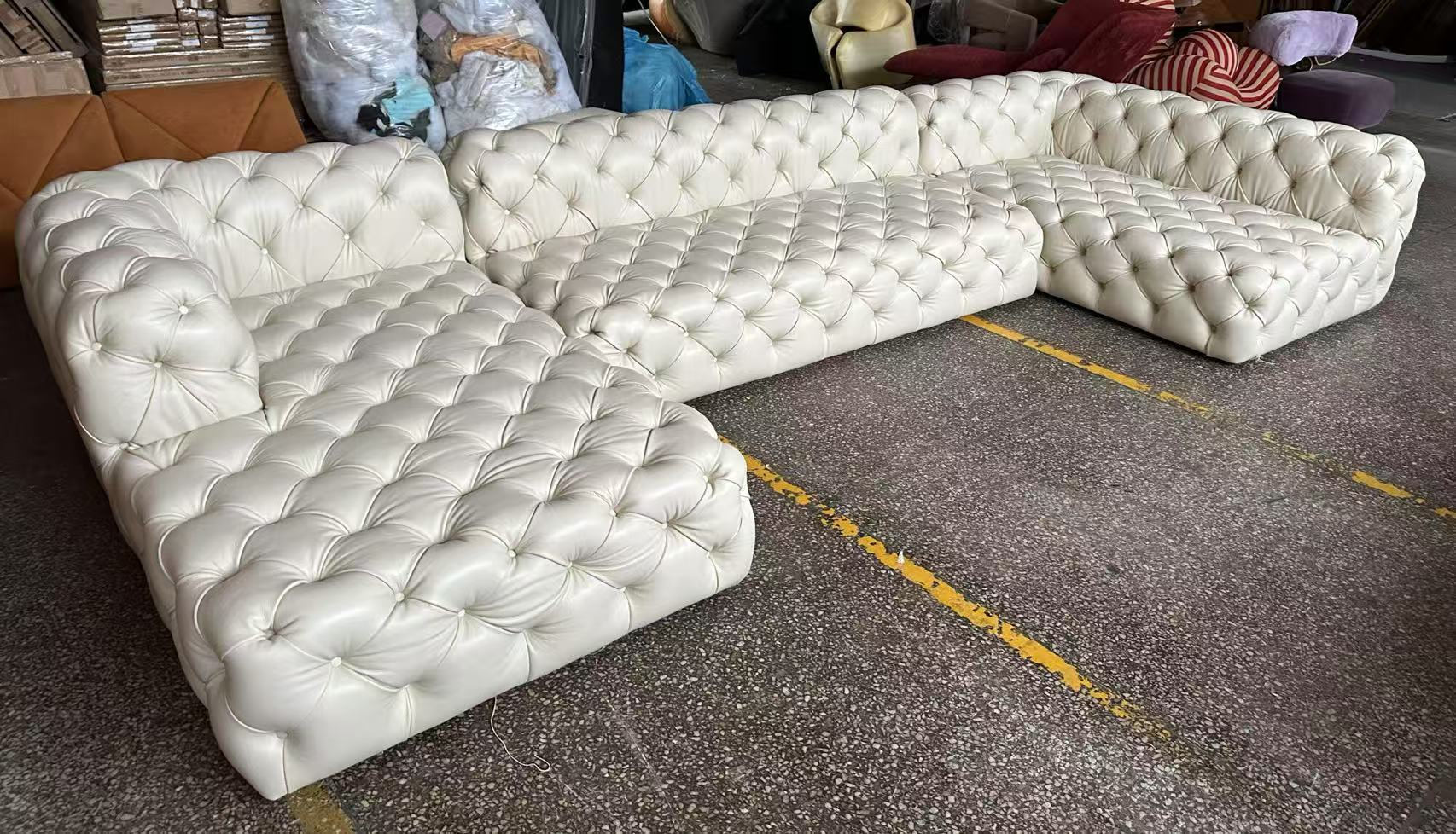 Velvet 3 Piece Sectional