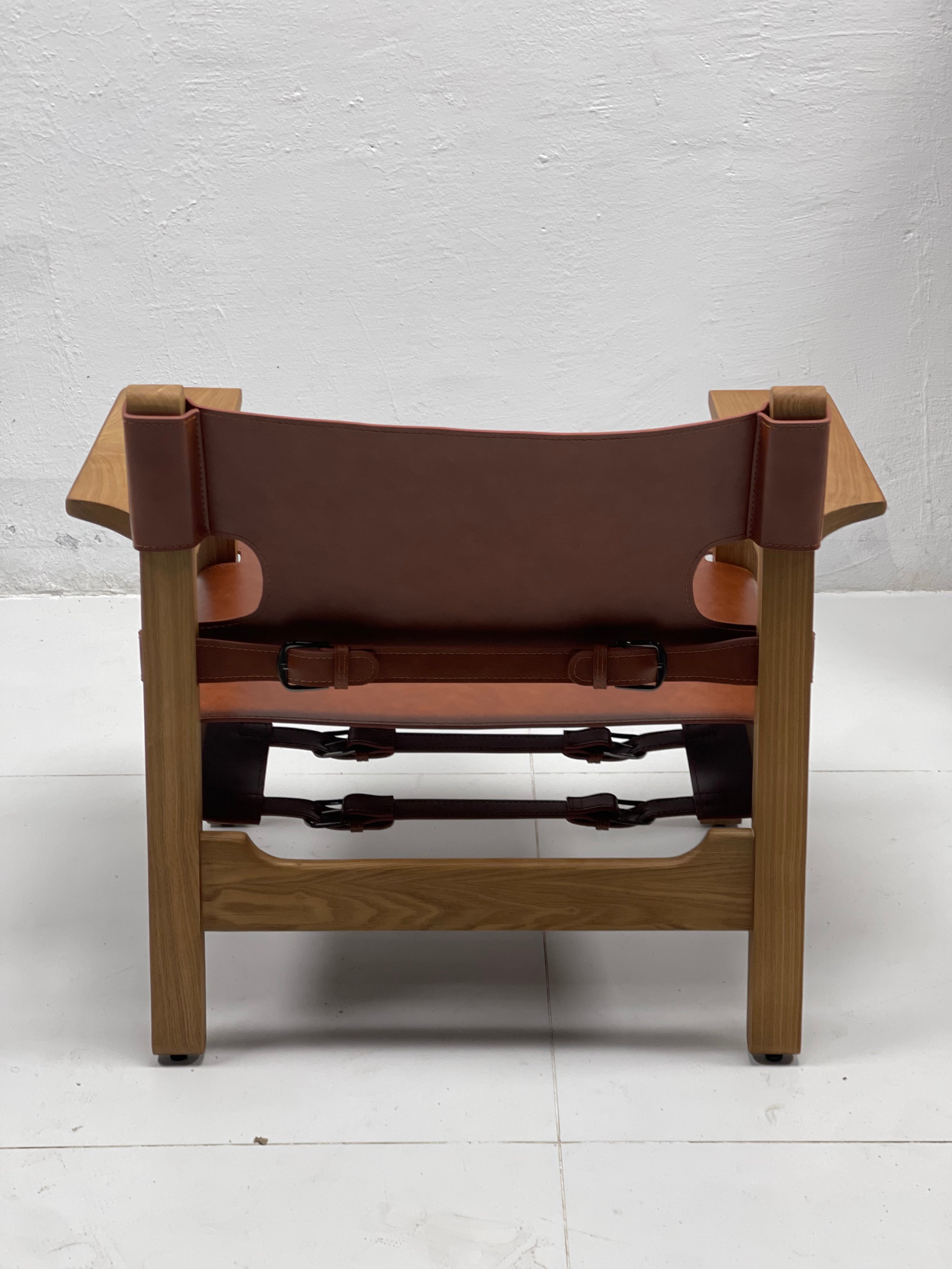Spanish Chair with Leather Sling