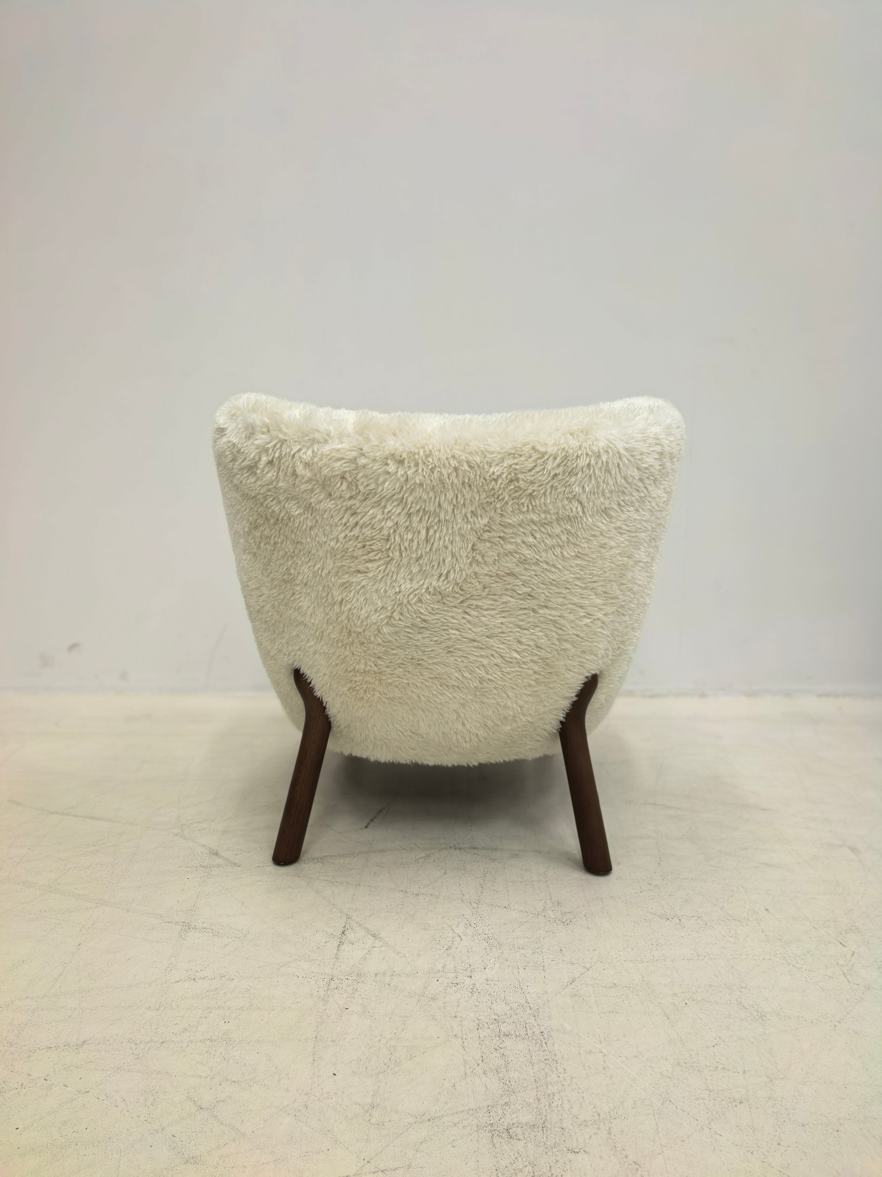 Petra Chair, Natural Luxe Sheepskin