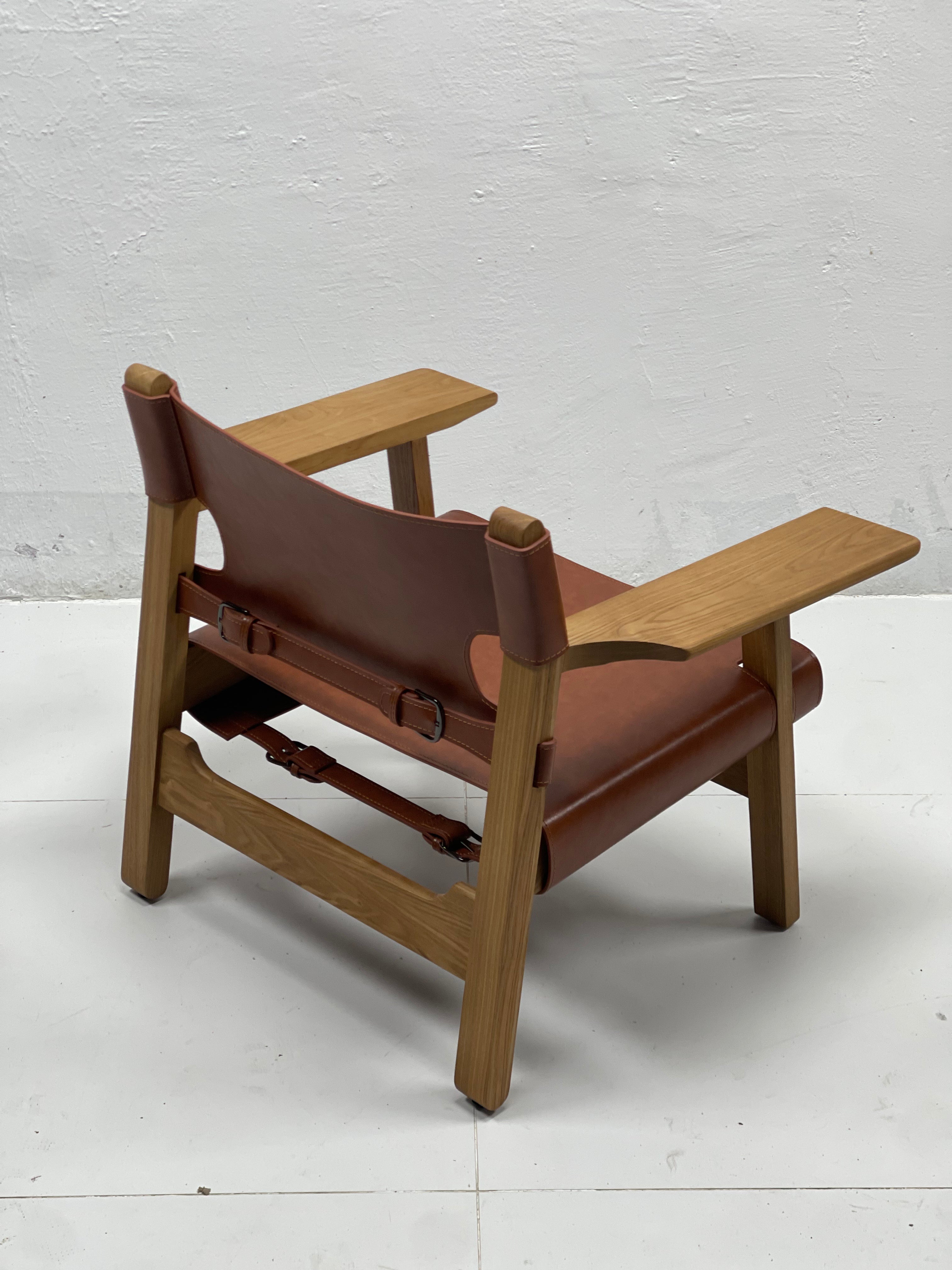 Spanish Chair with Leather Sling