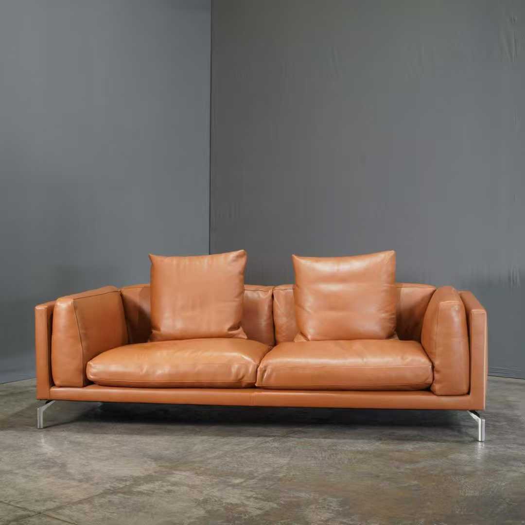 Siegfrid Leather Sofa