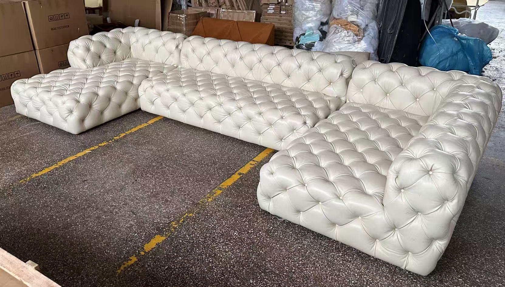 Velvet 3 Piece Sectional