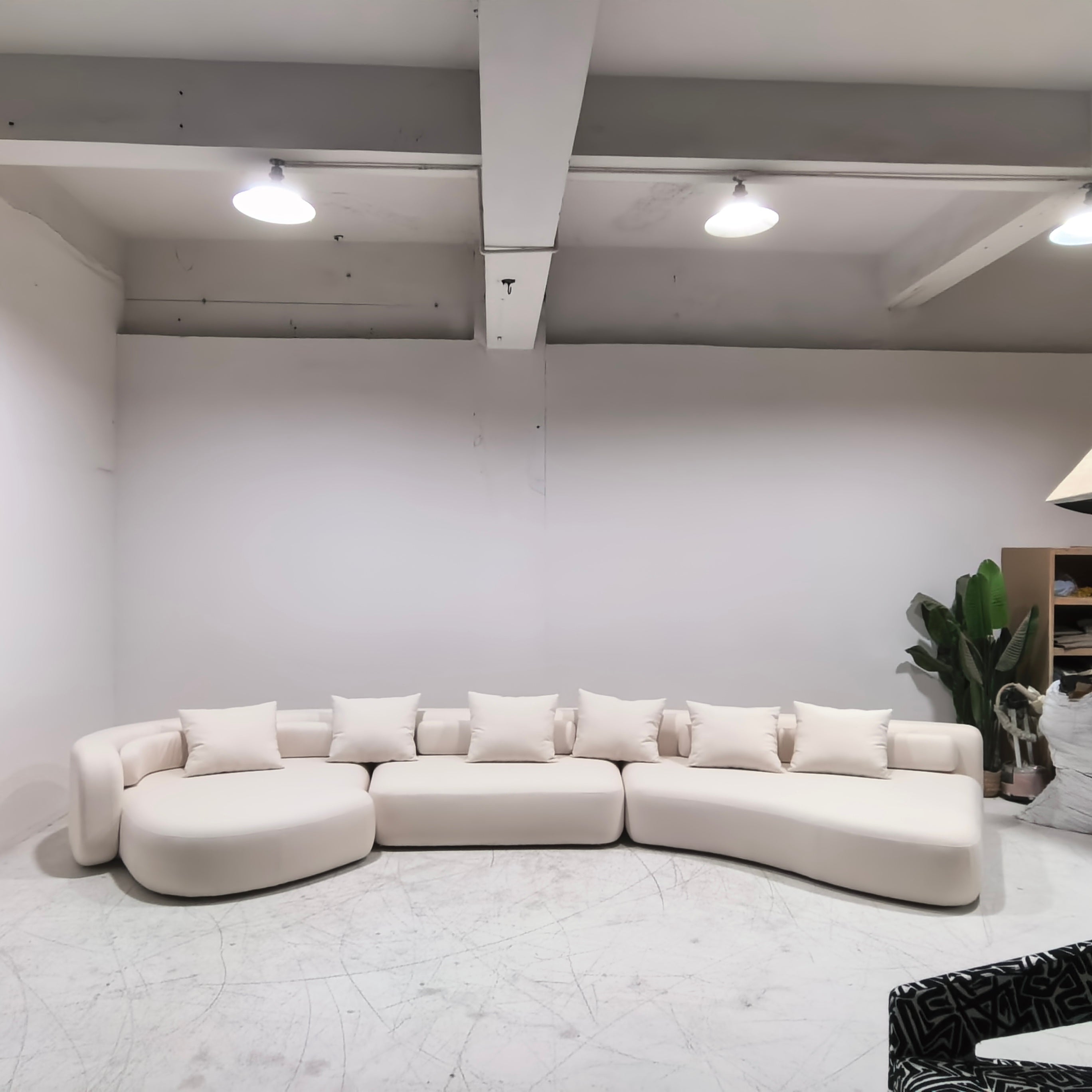 Bézier Style Curved Modular Sectional Sofa