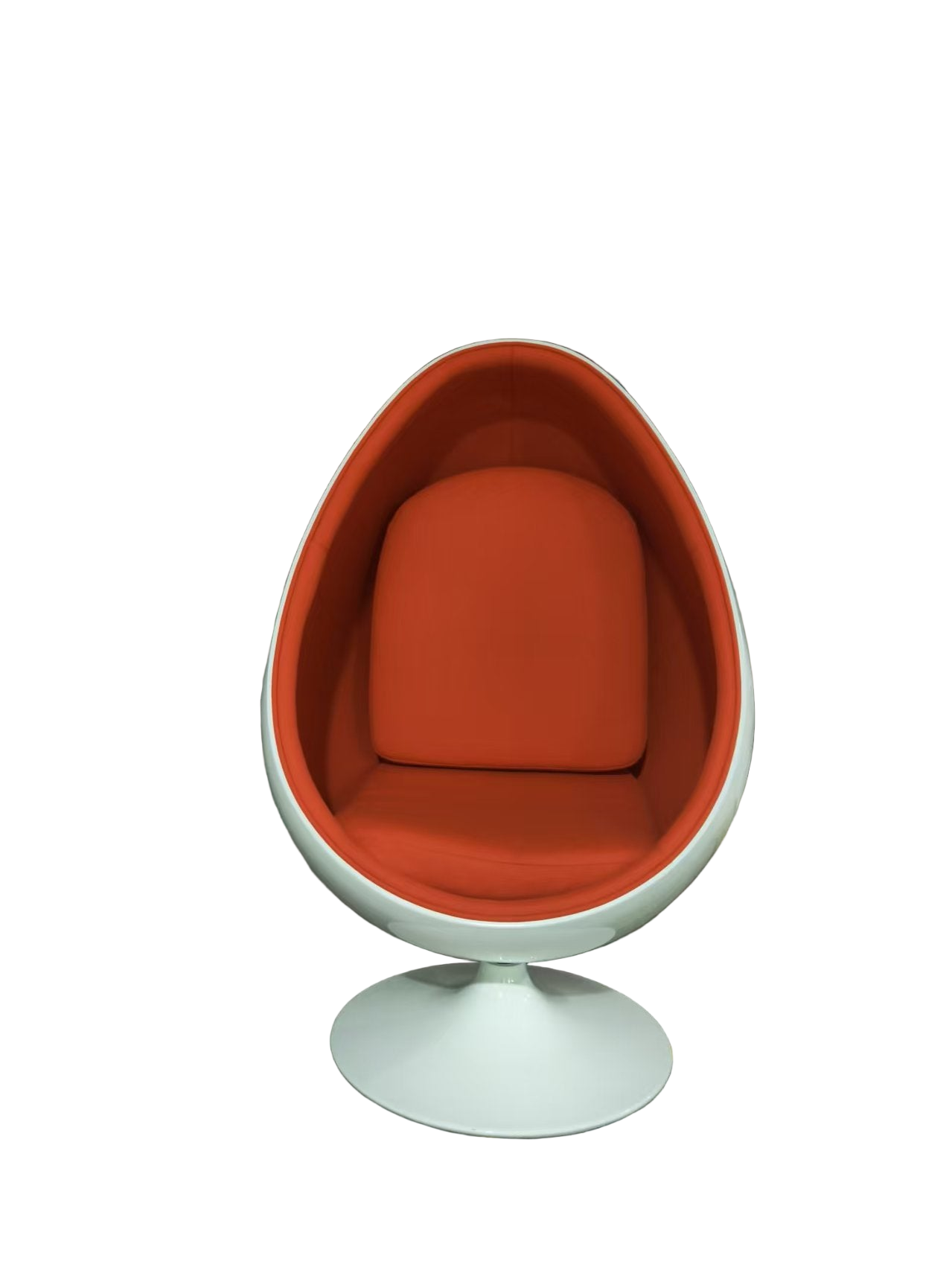 Henrik Thor-Larsen Ovalia Egg Pod Chair - Retro Modern Swivel Lounge