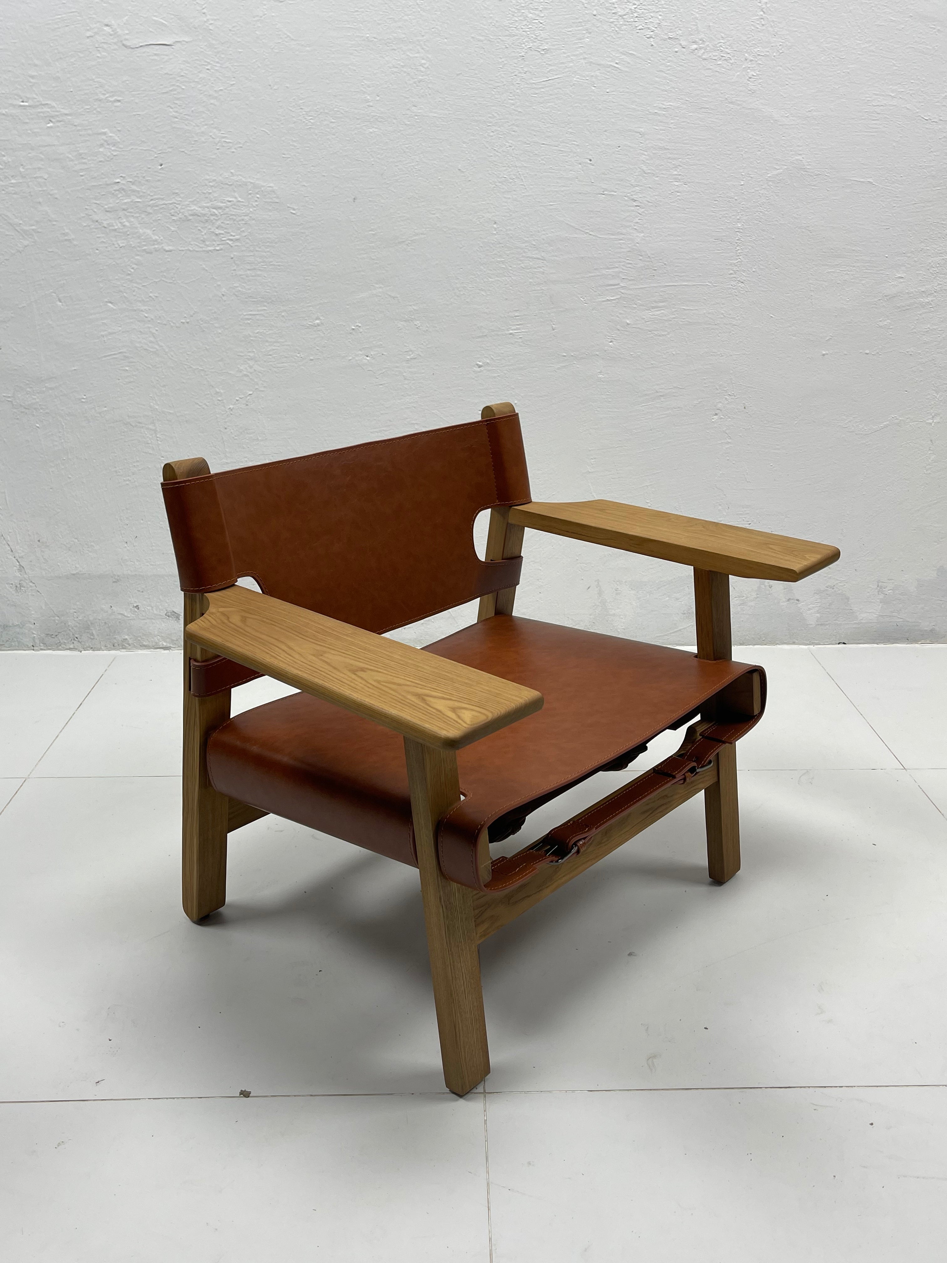 Spanish Chair with Leather Sling