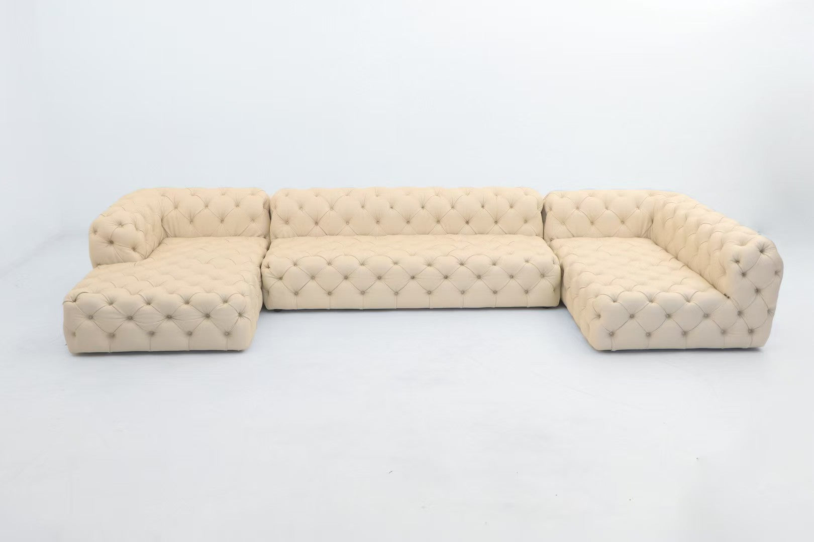 Velvet 3 Piece Sectional