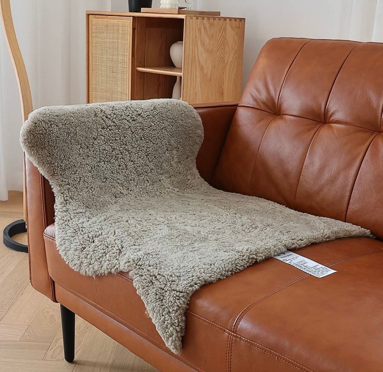 Flemming Lassen Tired Man Chair in Sheepskin