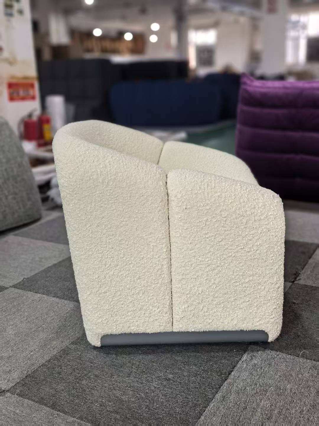 Pair of Pierre Paulin F580 1st Edition Groovy Chairs in Pierre Frey Fabric - Artifort