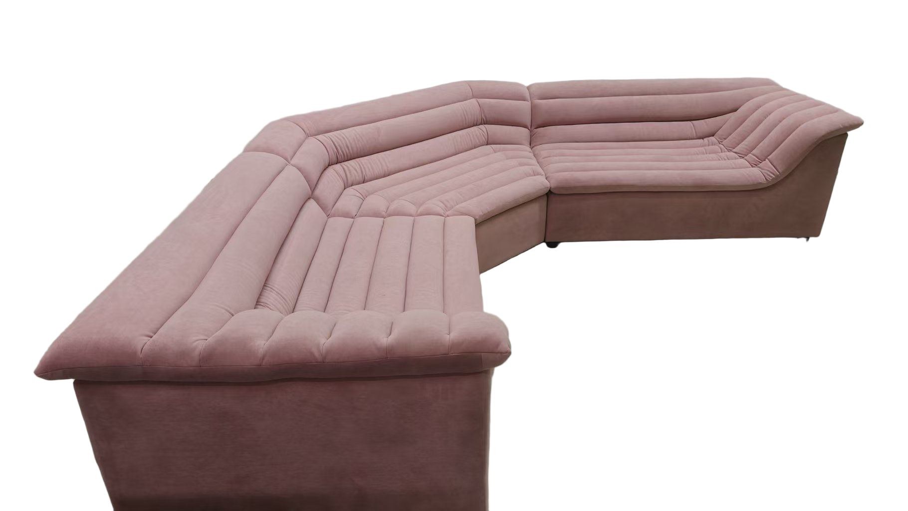 Float Sectional sofa curved