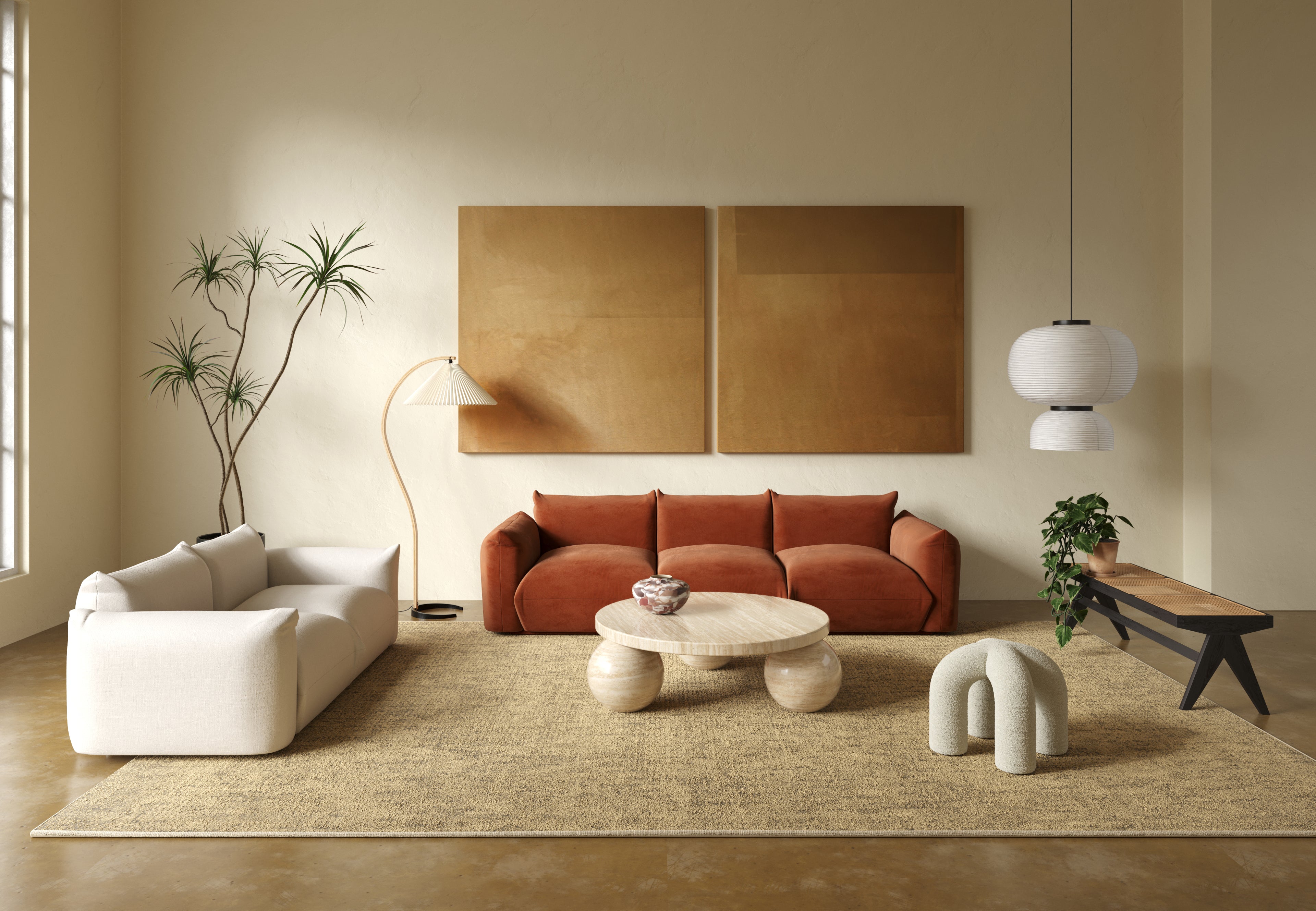 Modular Marenco Sofa, offering flexibility and style in living room furniture