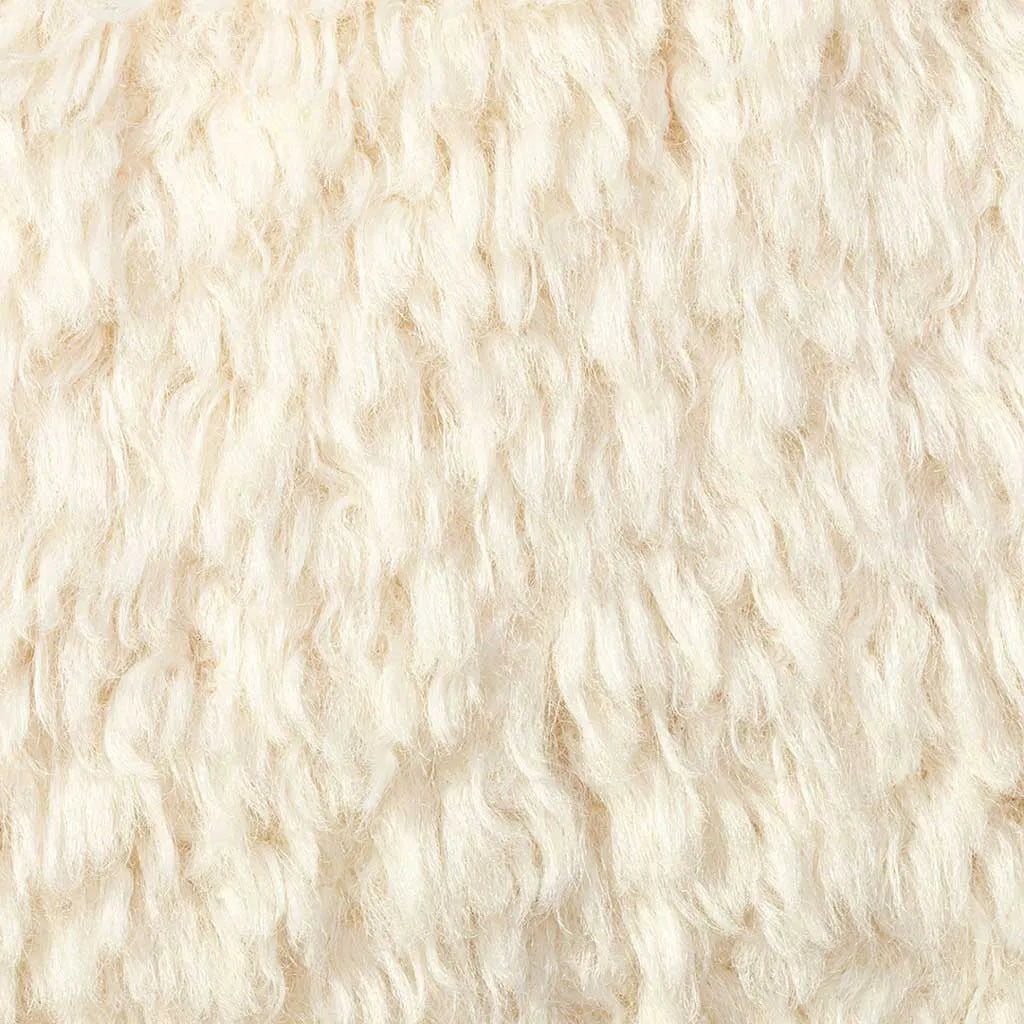 Luxurious sheepskin upholstery for custom armchairs